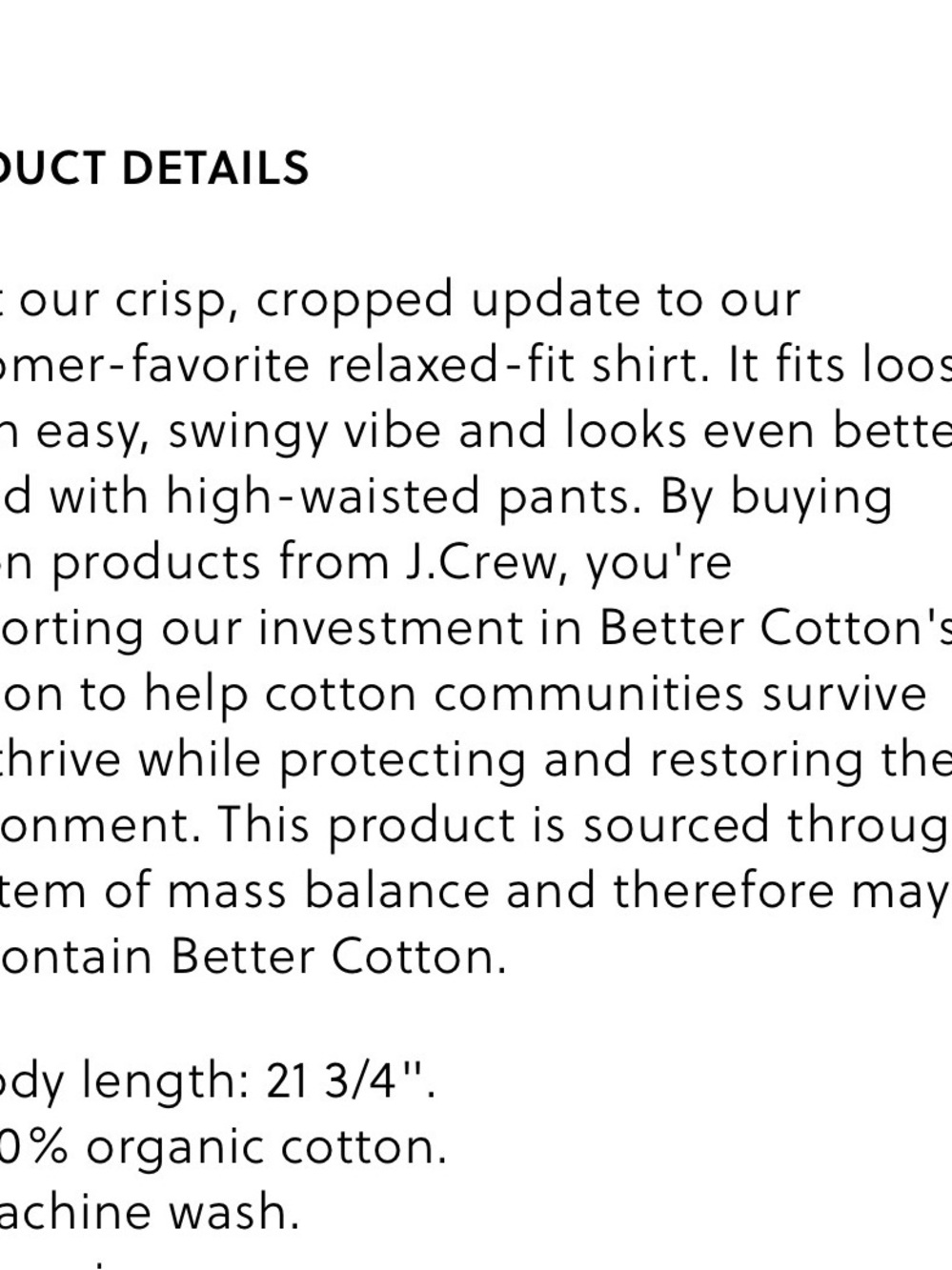J.Crew Relaxed-fit cropped cotton poplin shirt in stripe - Picture 3 of 7